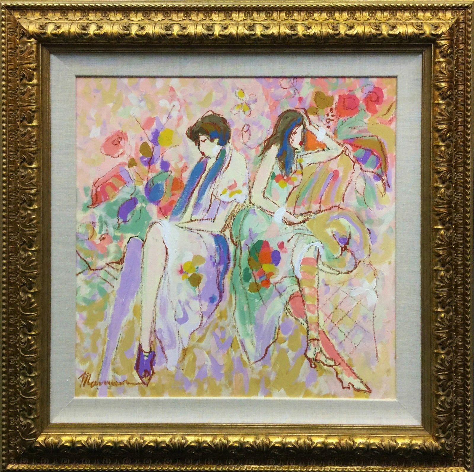 UNTITLED - Painting by Isaac Maimon