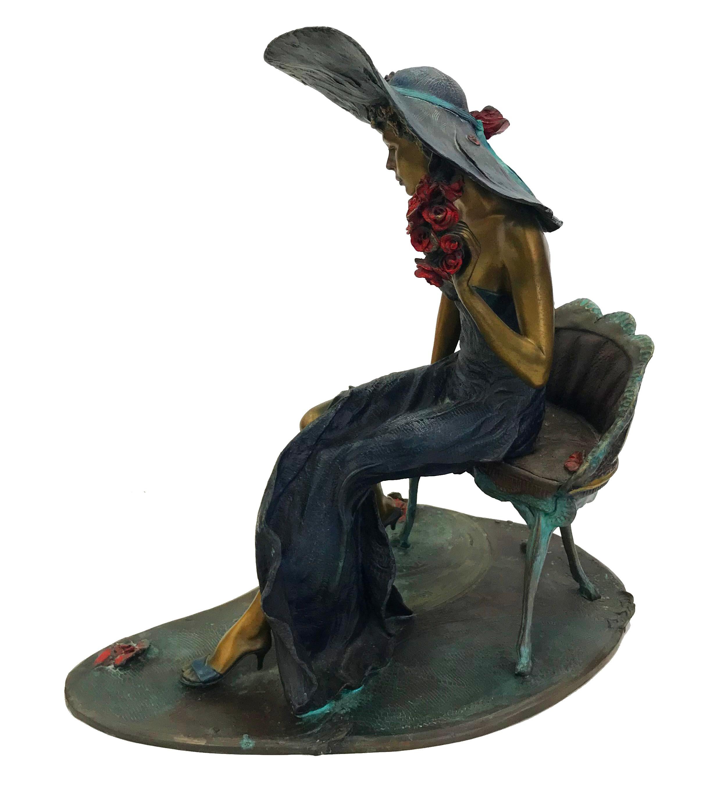 EMMA ROSE (SCULPTURE) - Sculpture by Isaac Maimon