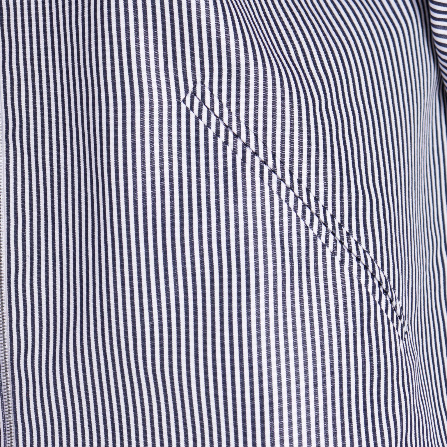 Isaac Mizrahi S/S 1996 Bergdorf Goodman Striped Cropped Vintage Runway Jacket For Sale 4