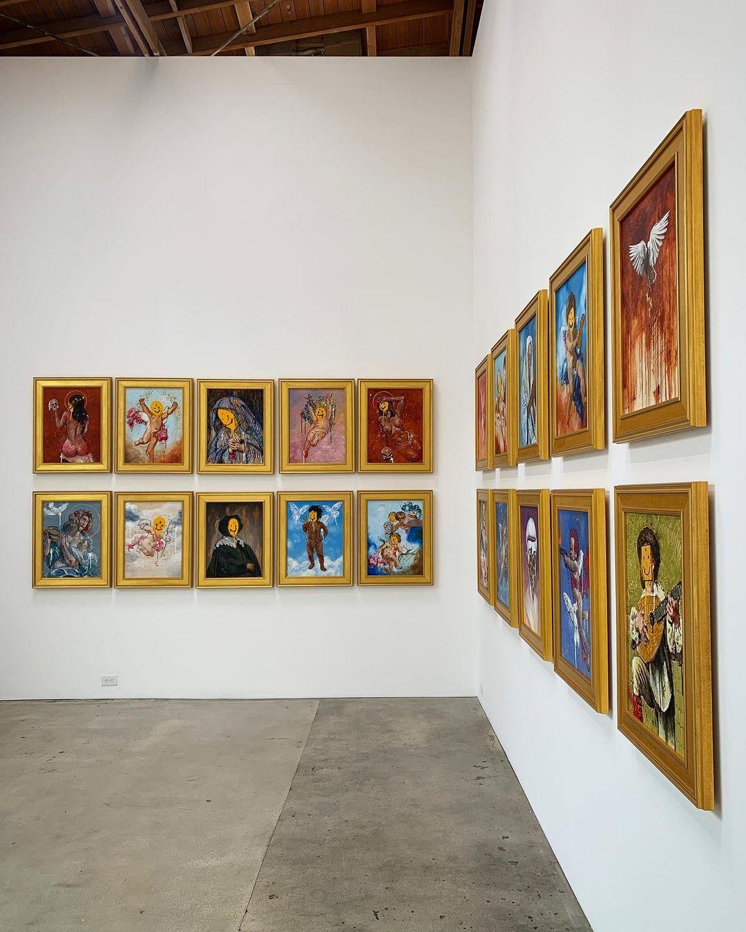 « A Song I Wrote for My Cheating Ex » Peinture (FRAMED) 24 x 18 pouces par Isaac Pelayo 3