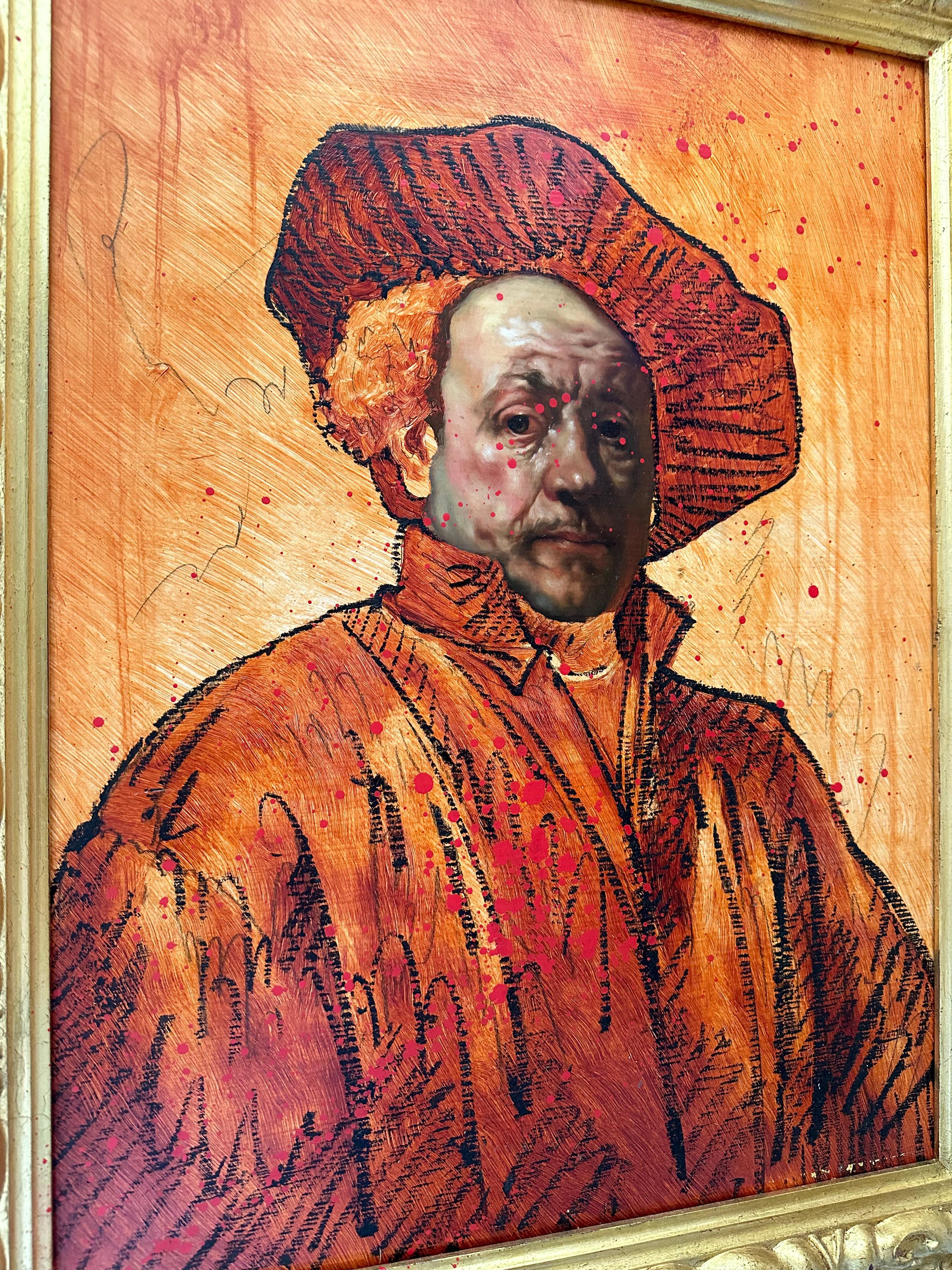 „Rembrandt El Chingon“ Gemälde (FRAMED) 23