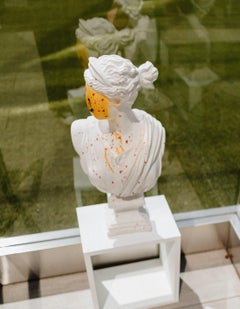 "Untitled 2" Sculpture 24" x 11" x 7" pouces Édition 1/1 d'Isaac Pelayo