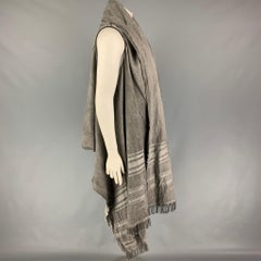 ISAAC SELLAM Size One Size Sage Open Front Vest