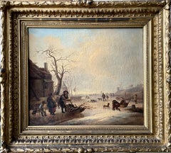 Antique "Winter Landscape"