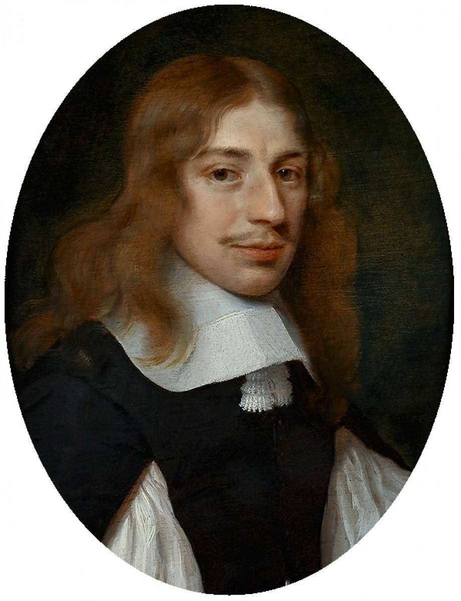 Dutch Old Master Portrait of a young Man - 17th Century  - Painting by Isaack Luttichuys