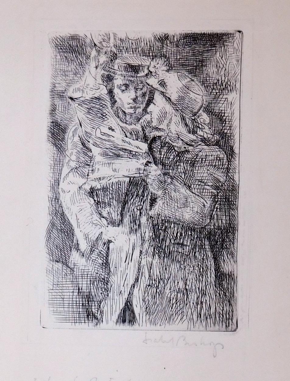 Isabel Bishop Etching & Drypoint -  