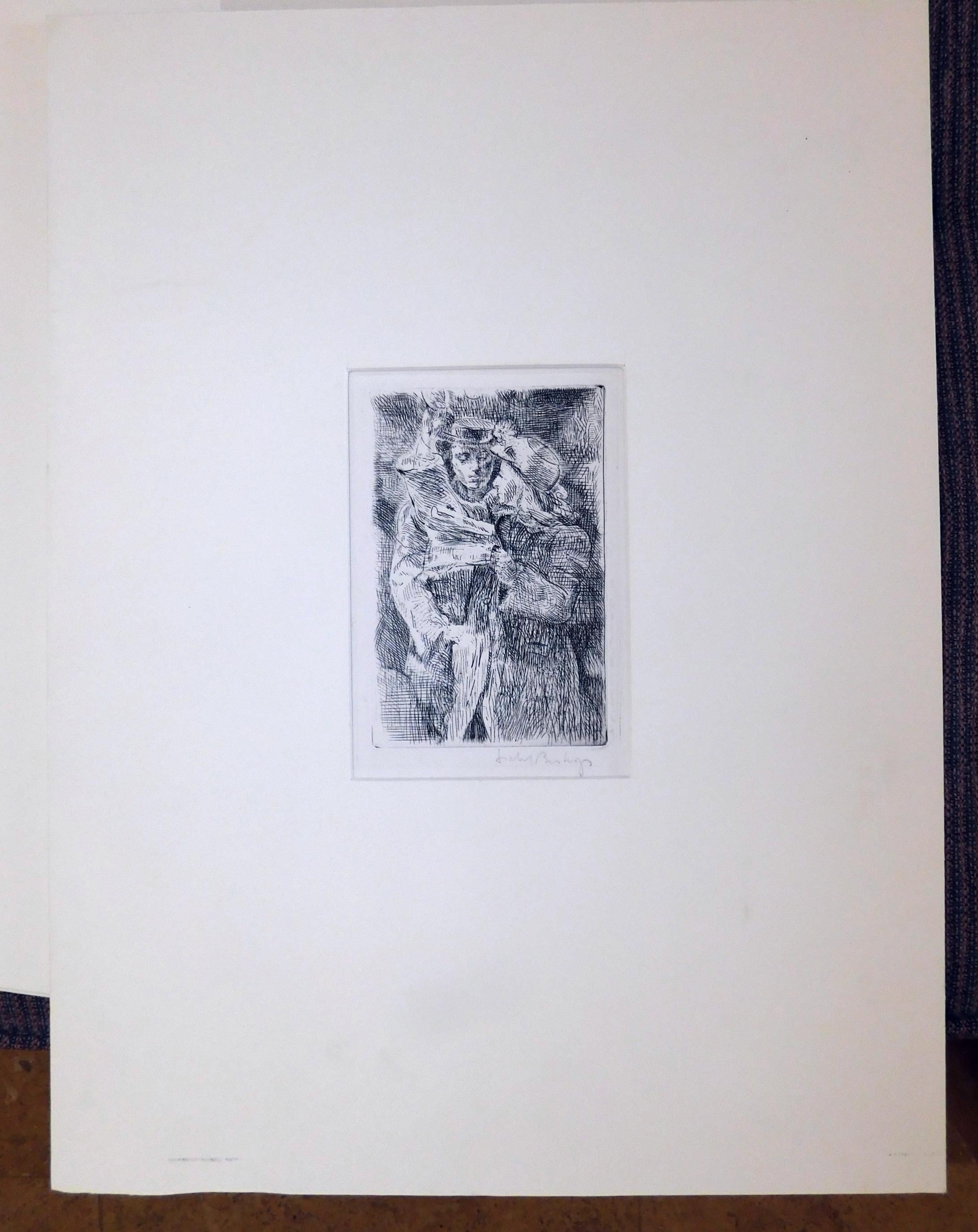 Isabel Bishop Etching & Drypoint -  