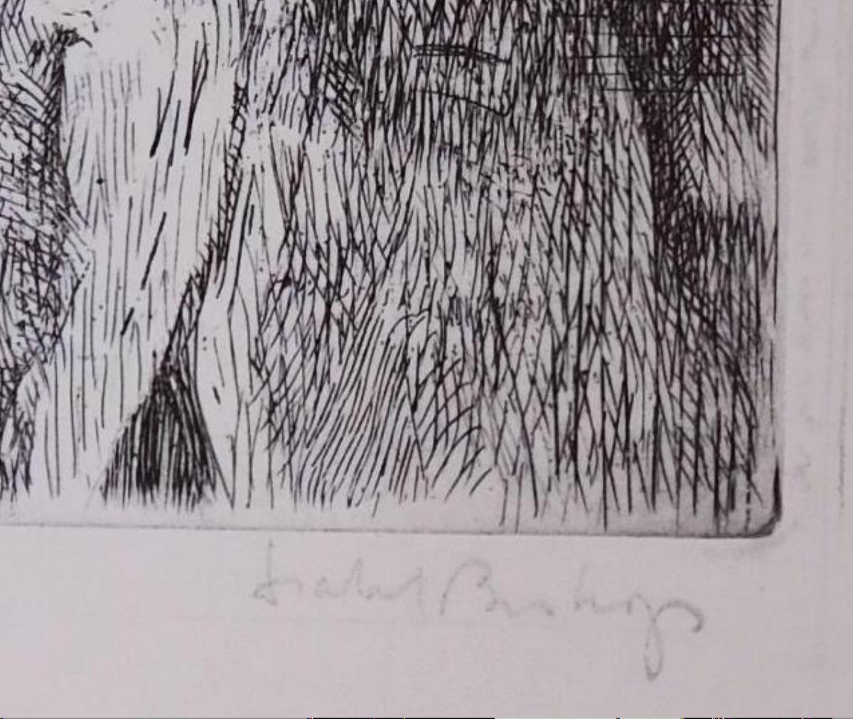 Isabel Bishop Etching & Drypoint -  