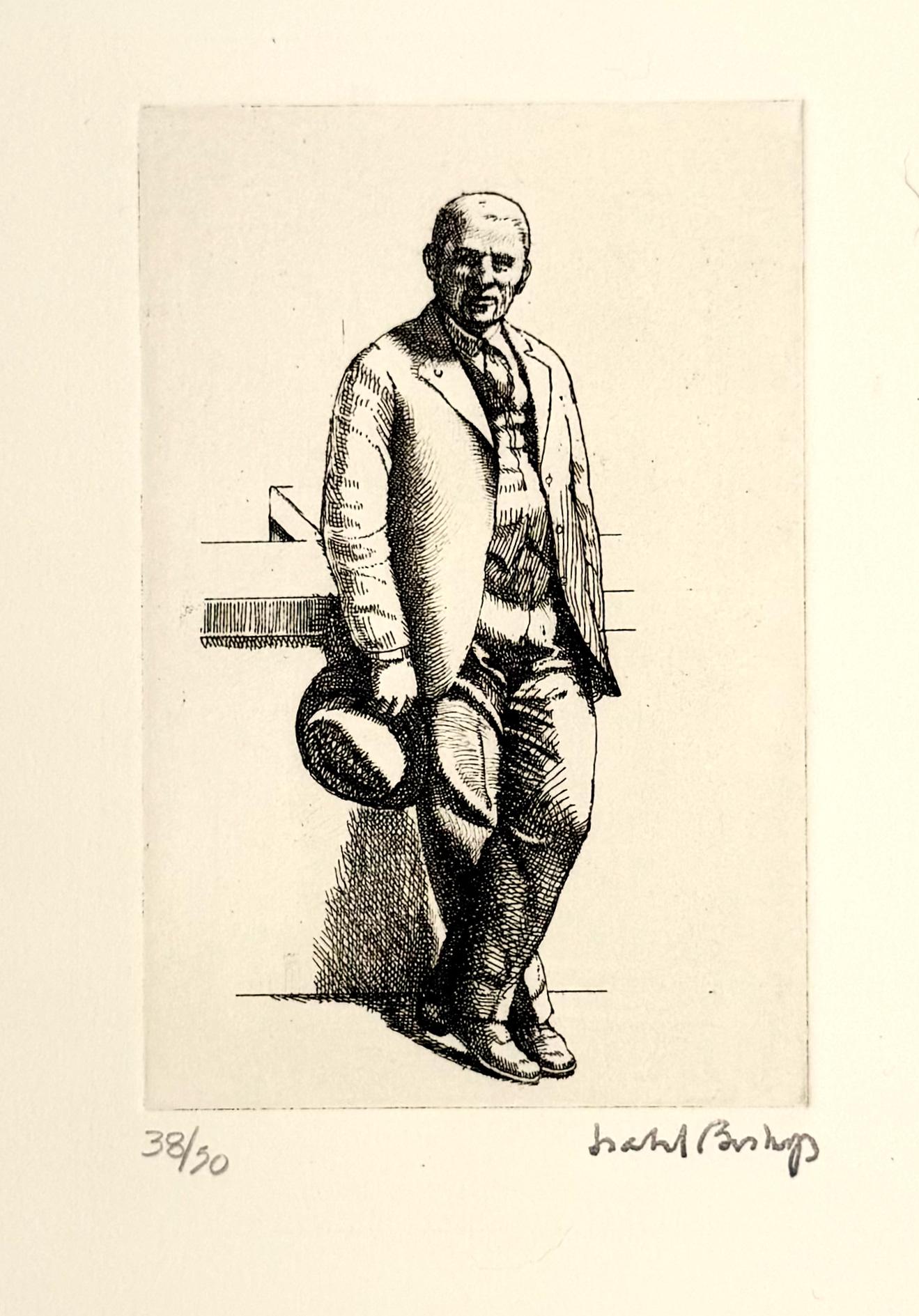 Man Holding Hat