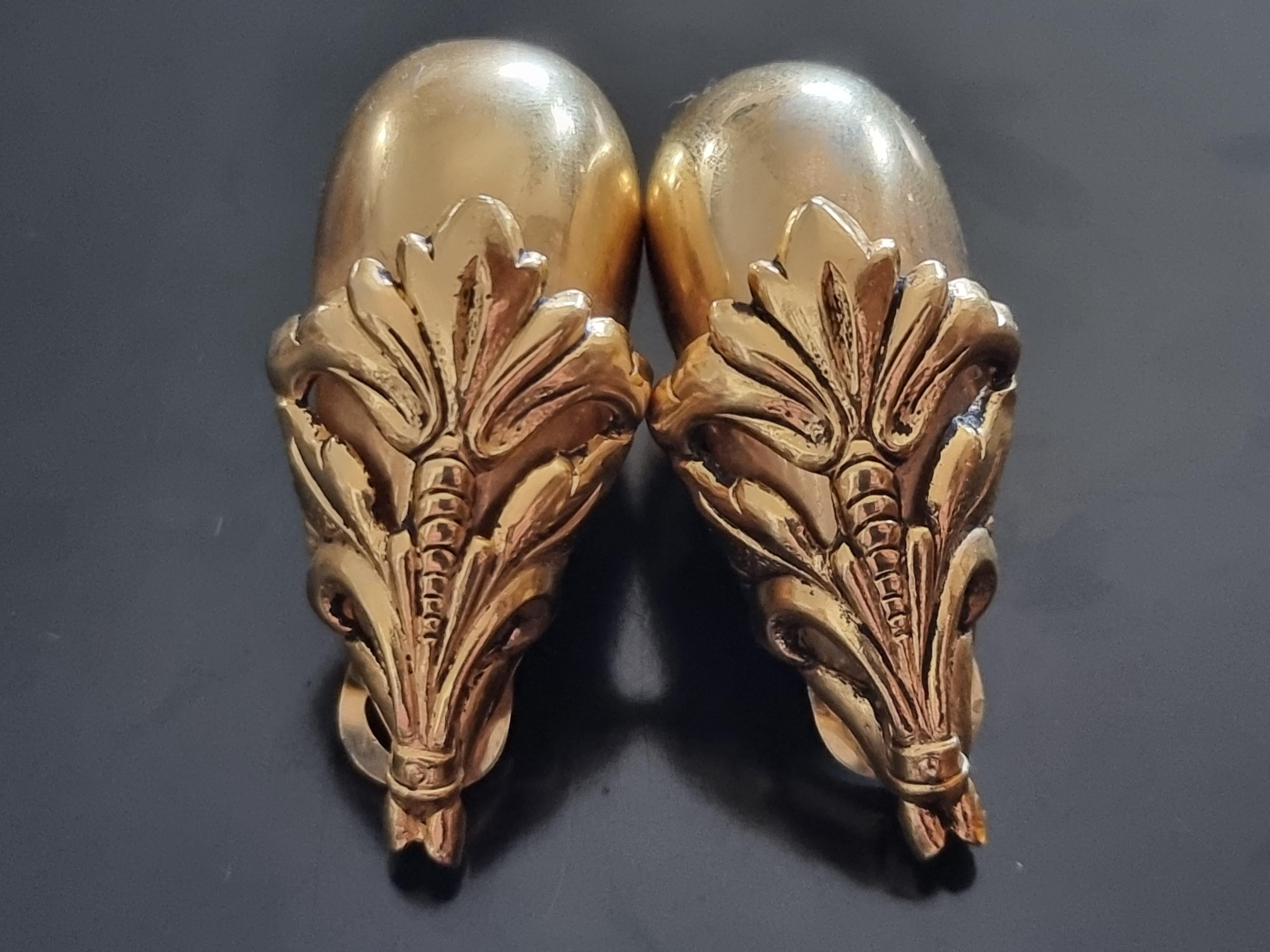 Isabel CANOVAS, Clip-on Earrings, vintage 80s In Good Condition For Sale In SAINT-CLOUD, FR