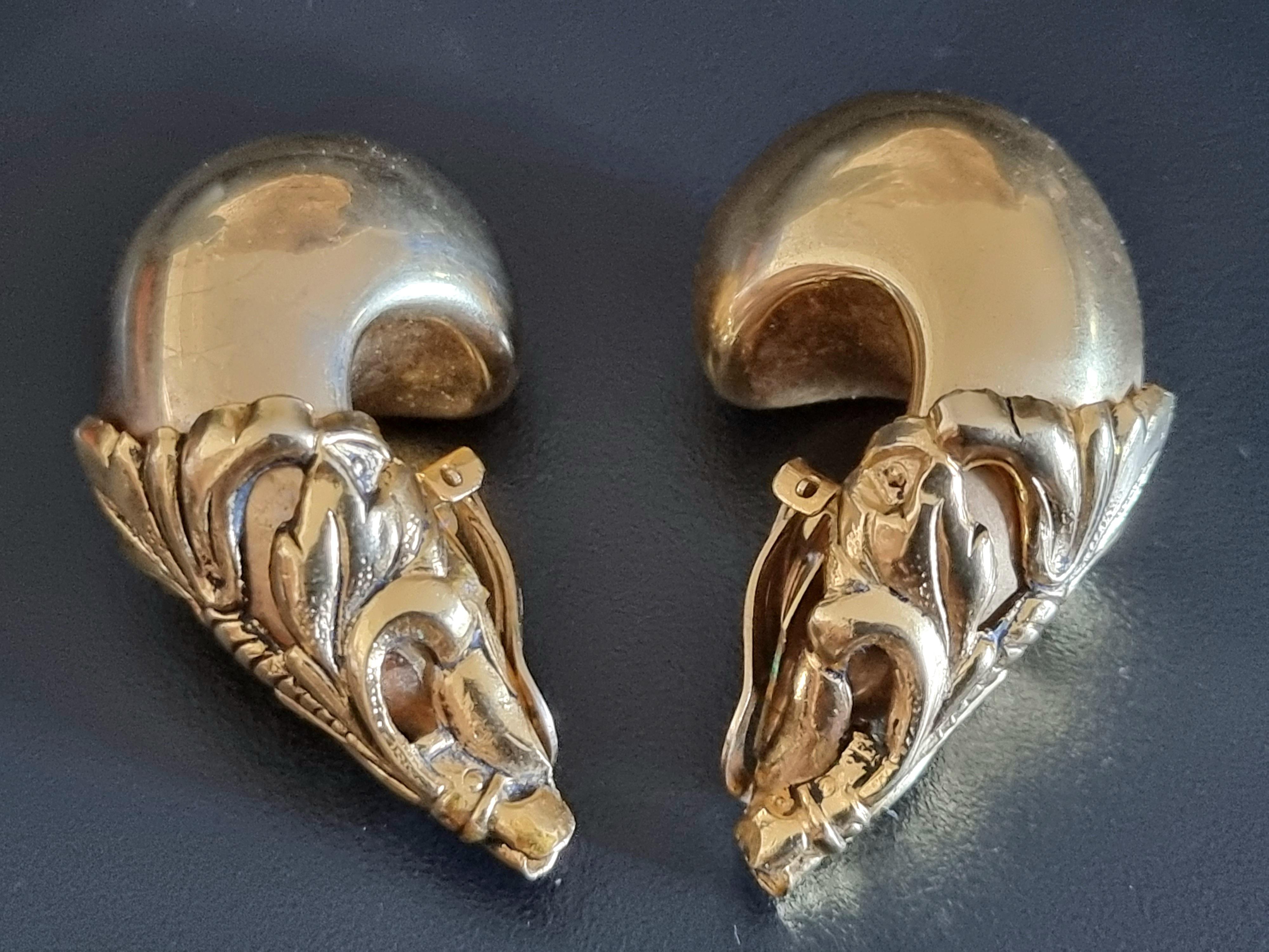 Isabel CANOVAS, Clip-on Earrings, vintage 80s For Sale 2