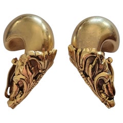 Isabel CANOVAS, Clip-on Earrings, vintage 80s