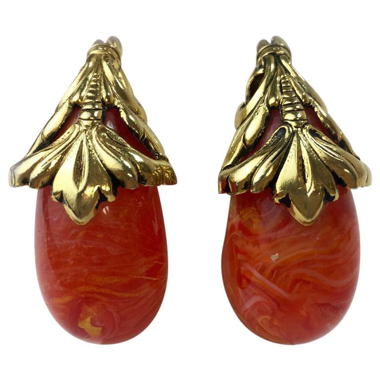 Isabel Canovas Clip Earrings