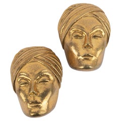 Orecchini "faccia" di Isabel Canovas