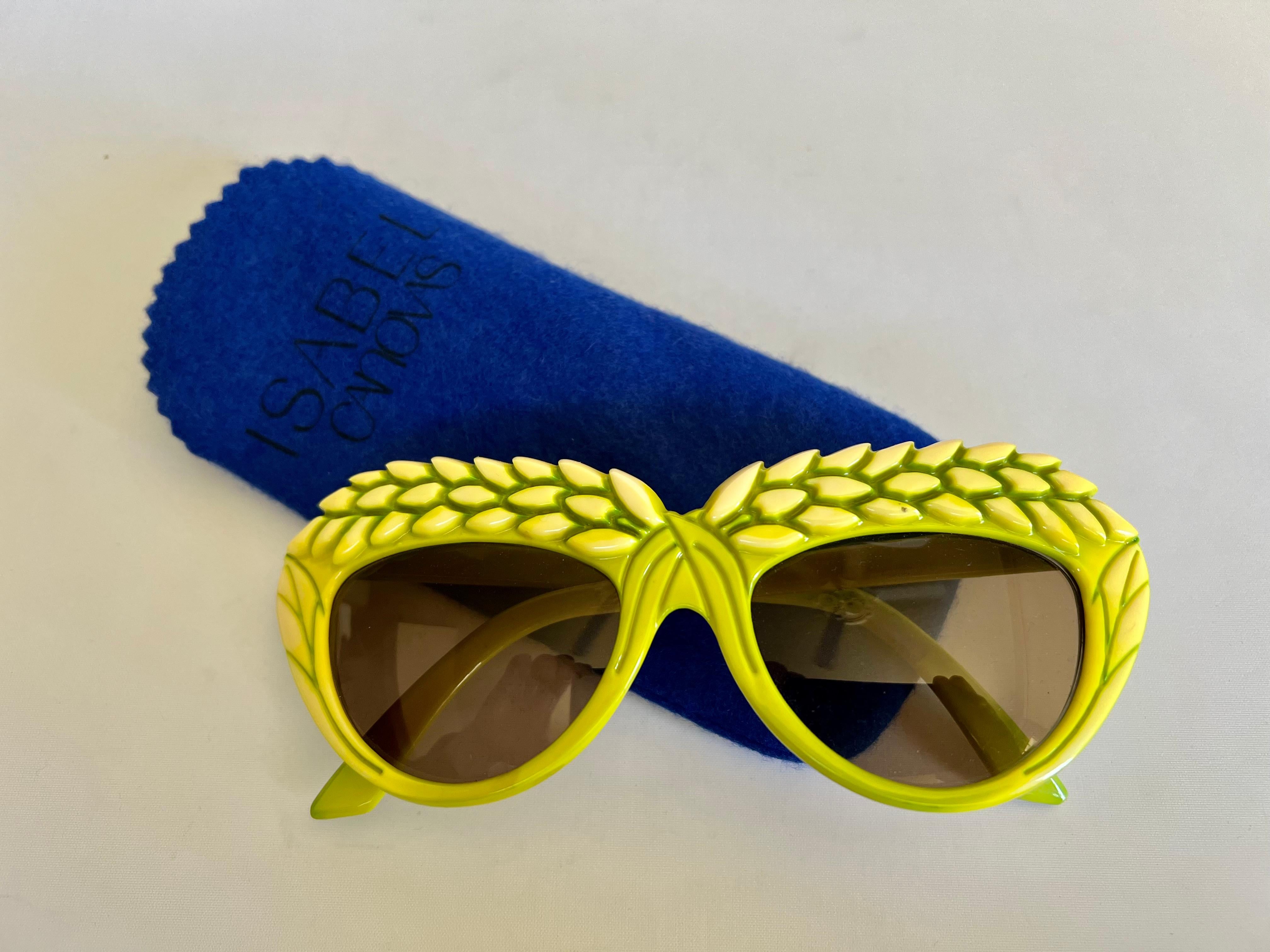  Isabel Canovas  Galalith Sunglasses In Excellent Condition For Sale In Palm Springs, CA