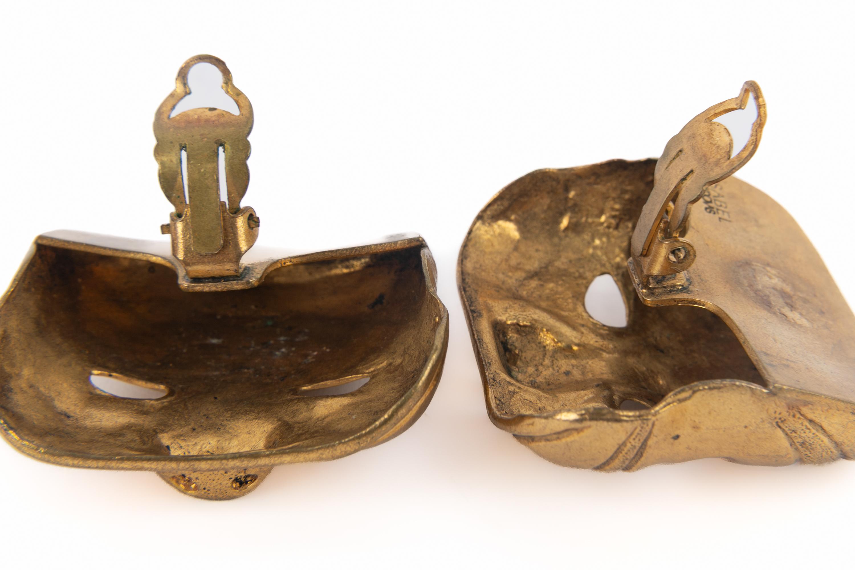 Orecchini a maschera Isabel Canovas in vendita 2