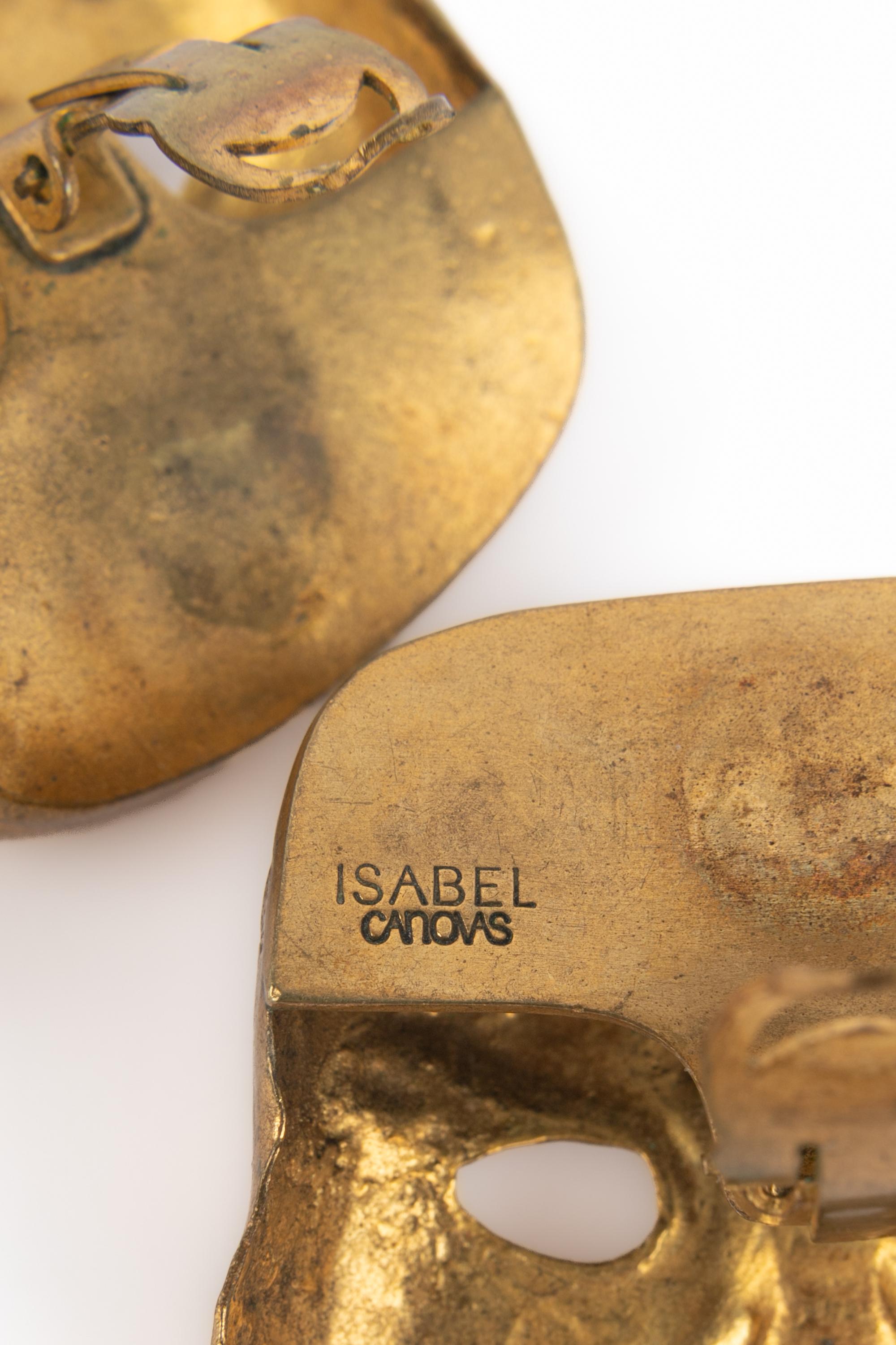 Orecchini a maschera Isabel Canovas in vendita 3