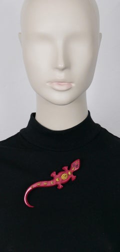 Spilla a forma di lucertola vintage di Isabel Canovas