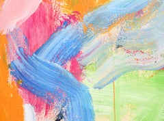 Abstract 1, Pittura ad olio su carta di Isabel Gamerov