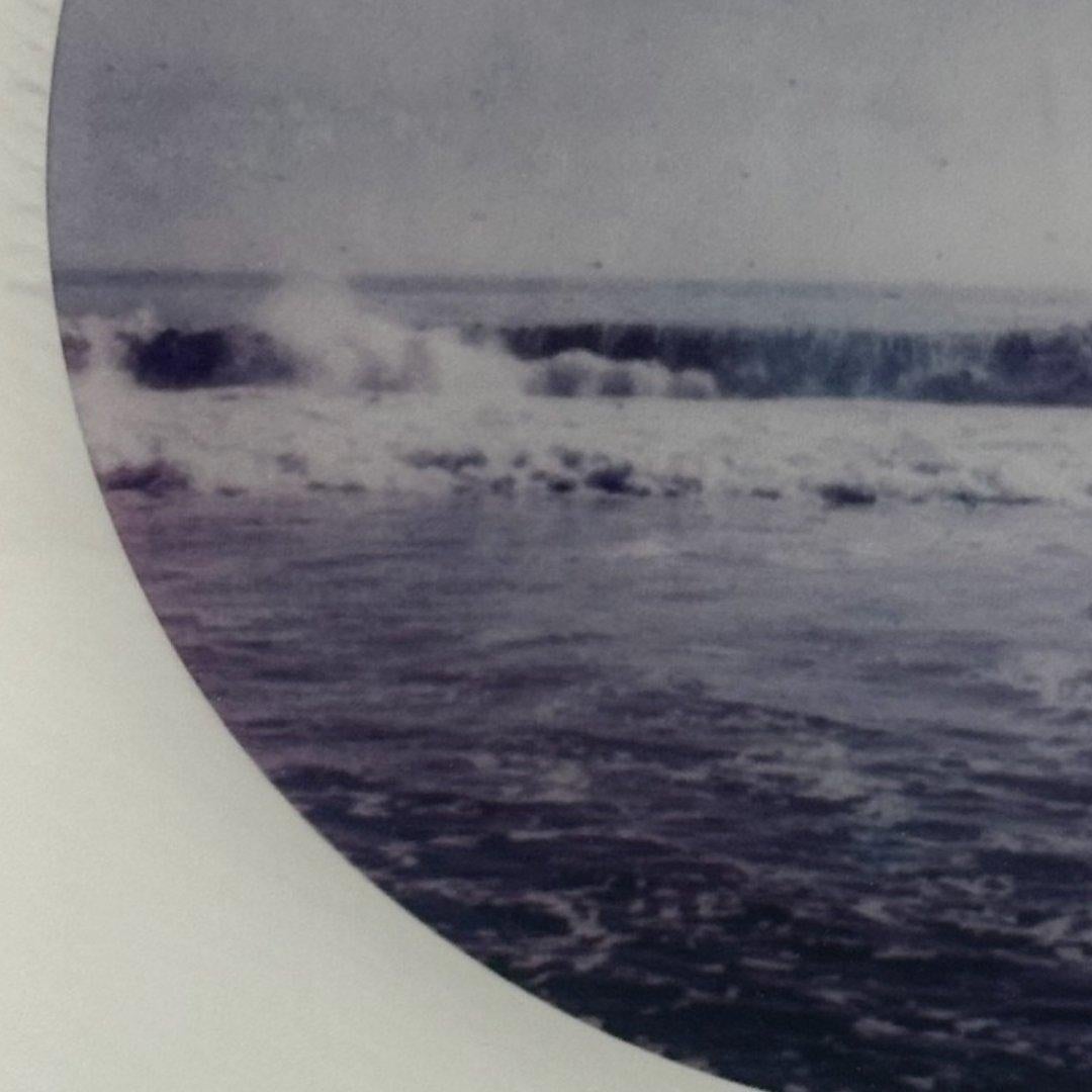 In this work we can observe a landscape that is not sunny that transmits tranquility and sadness.