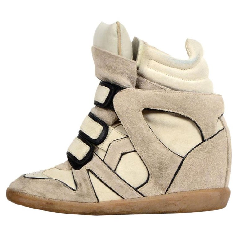 isabel marant wedge trainers