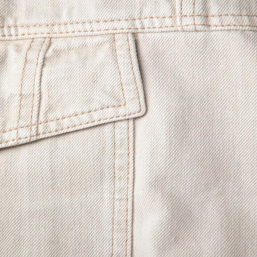 Vaqueros Cargo Straight Fit Isabel Marant Beige Talla S en Excelente estado para la venta en London, GB