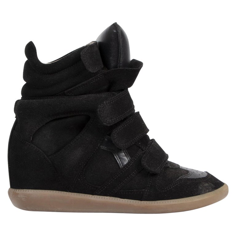 Isabel Marant Bekett Black High-Top Sneakers - Size 37 at 1stDibs ...