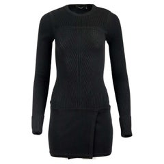 Isabel Marant Bingham Ribbed Knit Mini Dress FR 36 UK 8