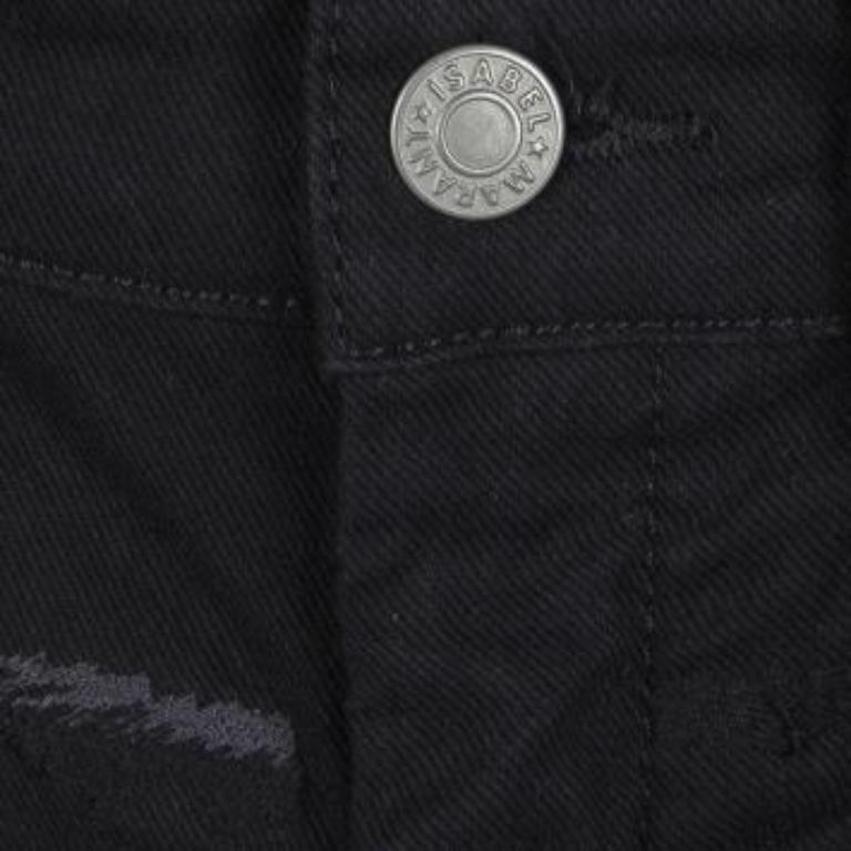 Die Skinny-Jeans von Isabel Marant, die einem schlichten Design einen Hauch von Stickerei verleiht, ist perfekt, um ein modisches Statement zu setzen. Diese lässige und bequeme Jeans ist elegant geschnitten und verleiht Ihrem Alltagsoutfit einen