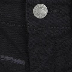 Isabel Marant Vaqueros pitillo bordados negros S