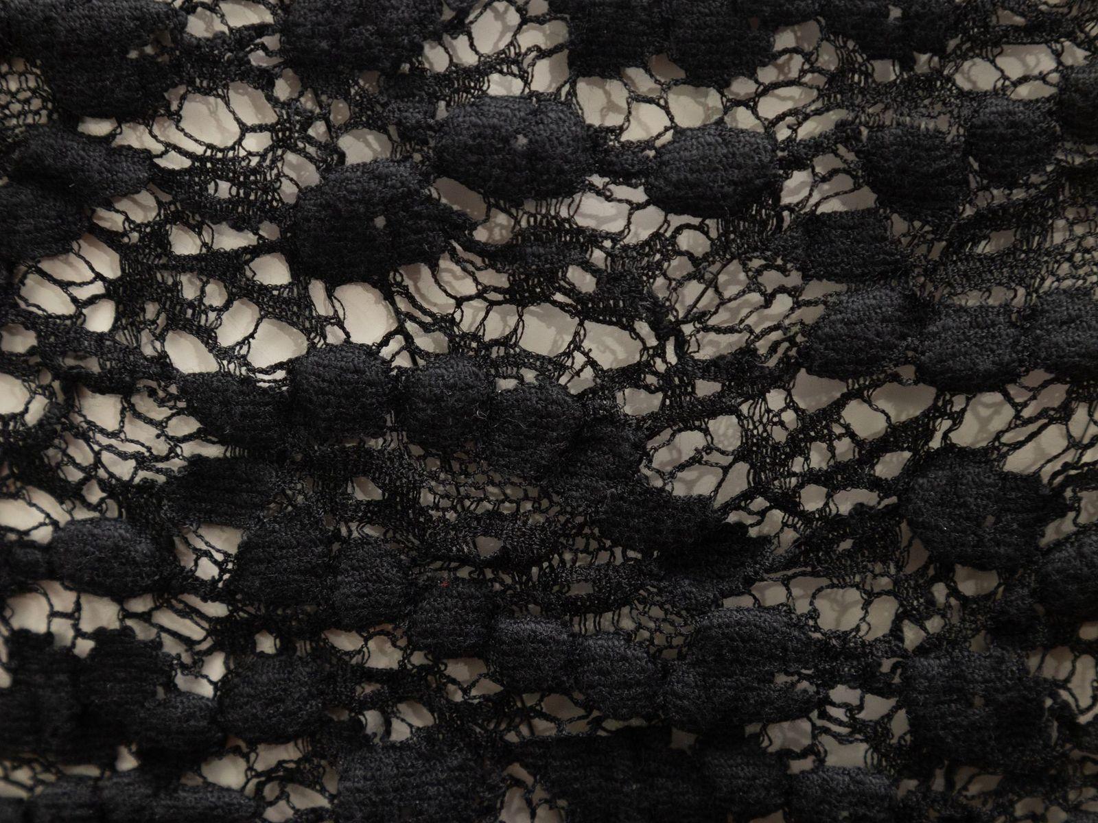 Isabel Marant Black Etoile Lace Long Sleeve Top 5
