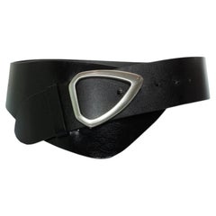 Isabel Marant, Black leather Linka belt