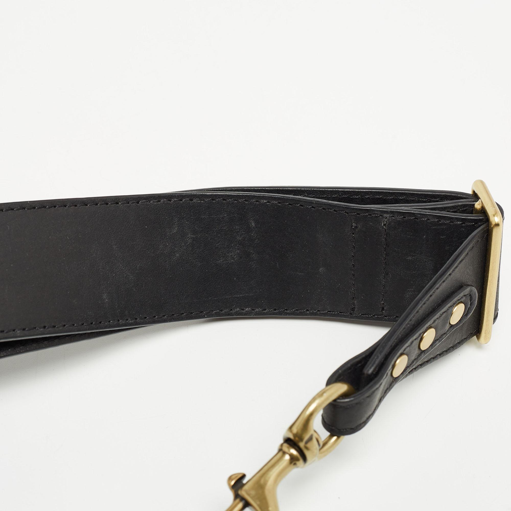 Isabel Marant Black Leather Nasko Studded Crossbody Bag For Sale 6