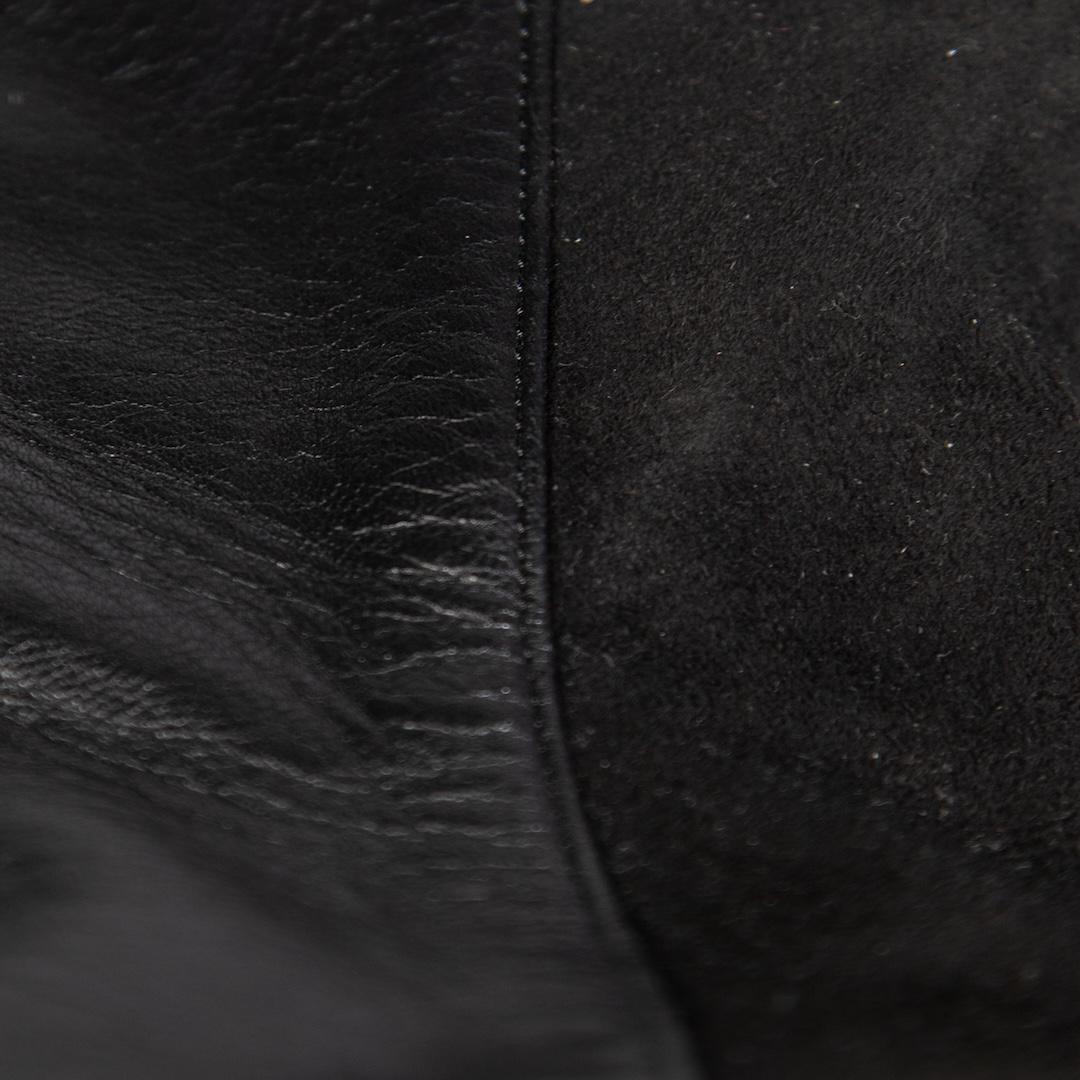 Isabel Marant Black Leather & Suede Ankle Boots Size IT 38 For Sale 1