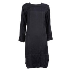 Isabel Marant Black Long Sleeve Knee-Length Dress Size S