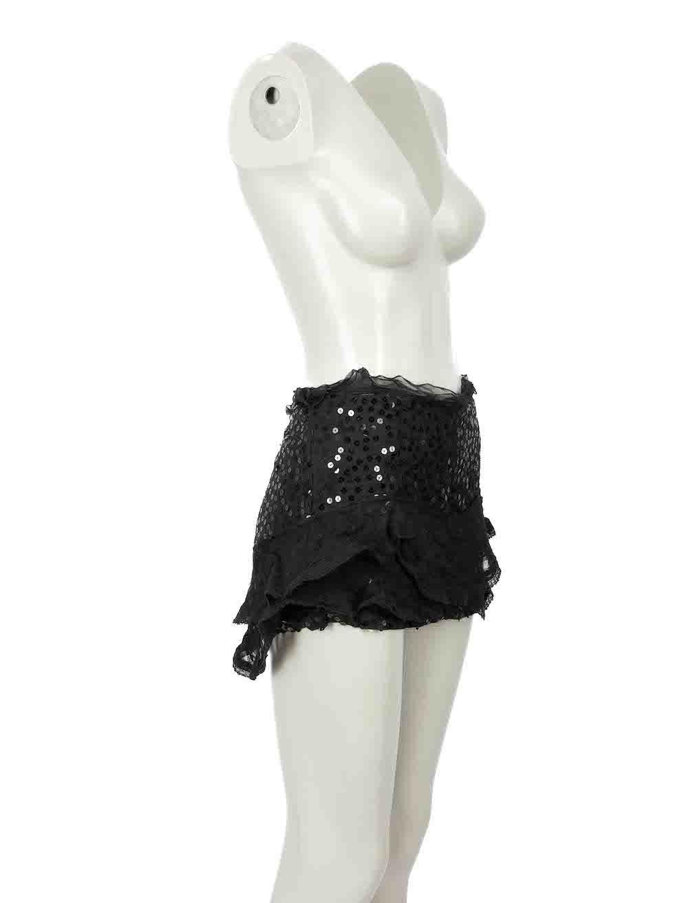 CONDITION is Good. Minor wear to skirt is evident. Light wear to fabric and trim finishes with a number of stray thread ends seen throughout and the button is slightly loose on this used Isabel Marant designer resale item.
