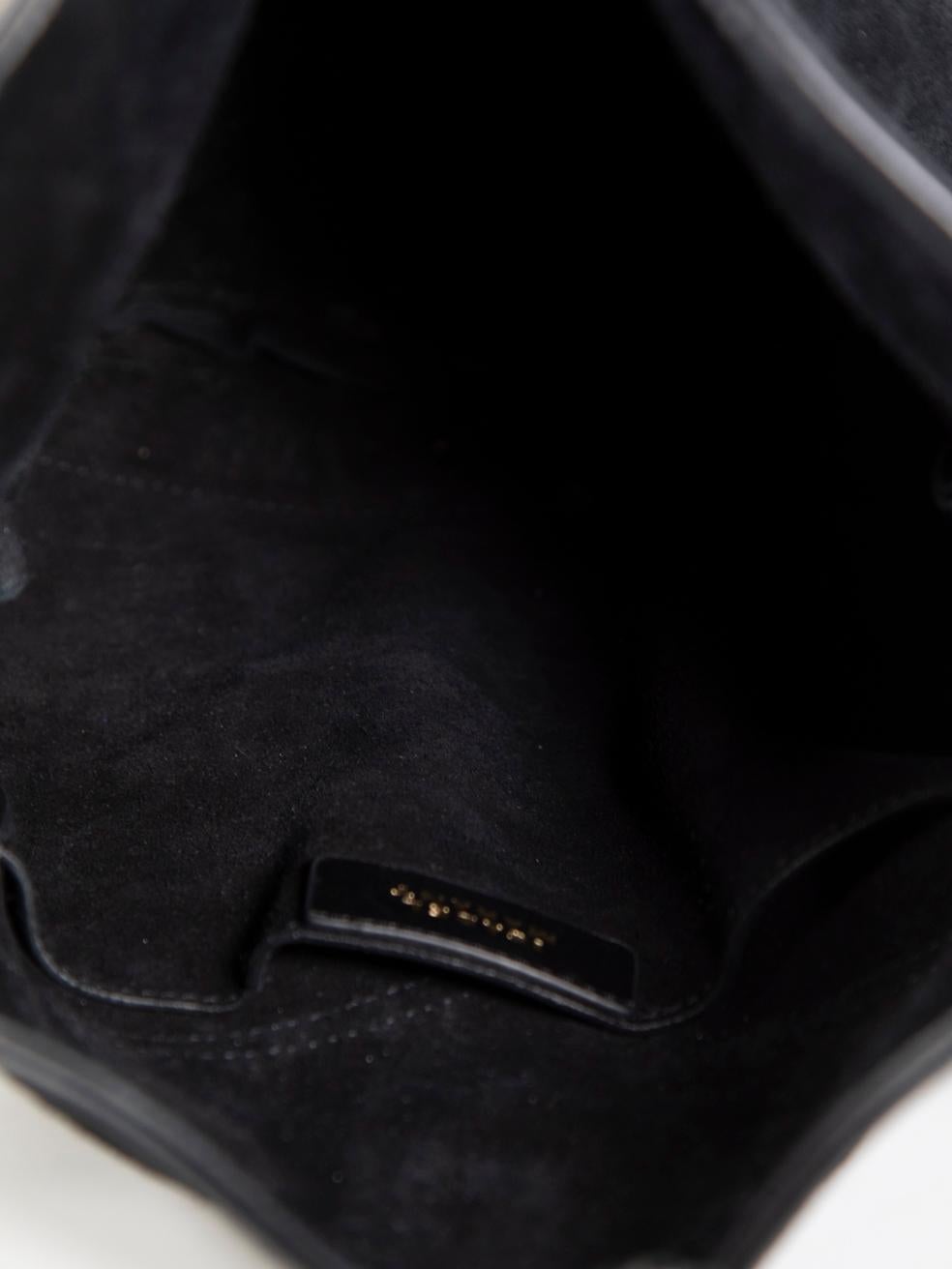 Isabel Marant Black Suede Tyag Crossbody Bag 2