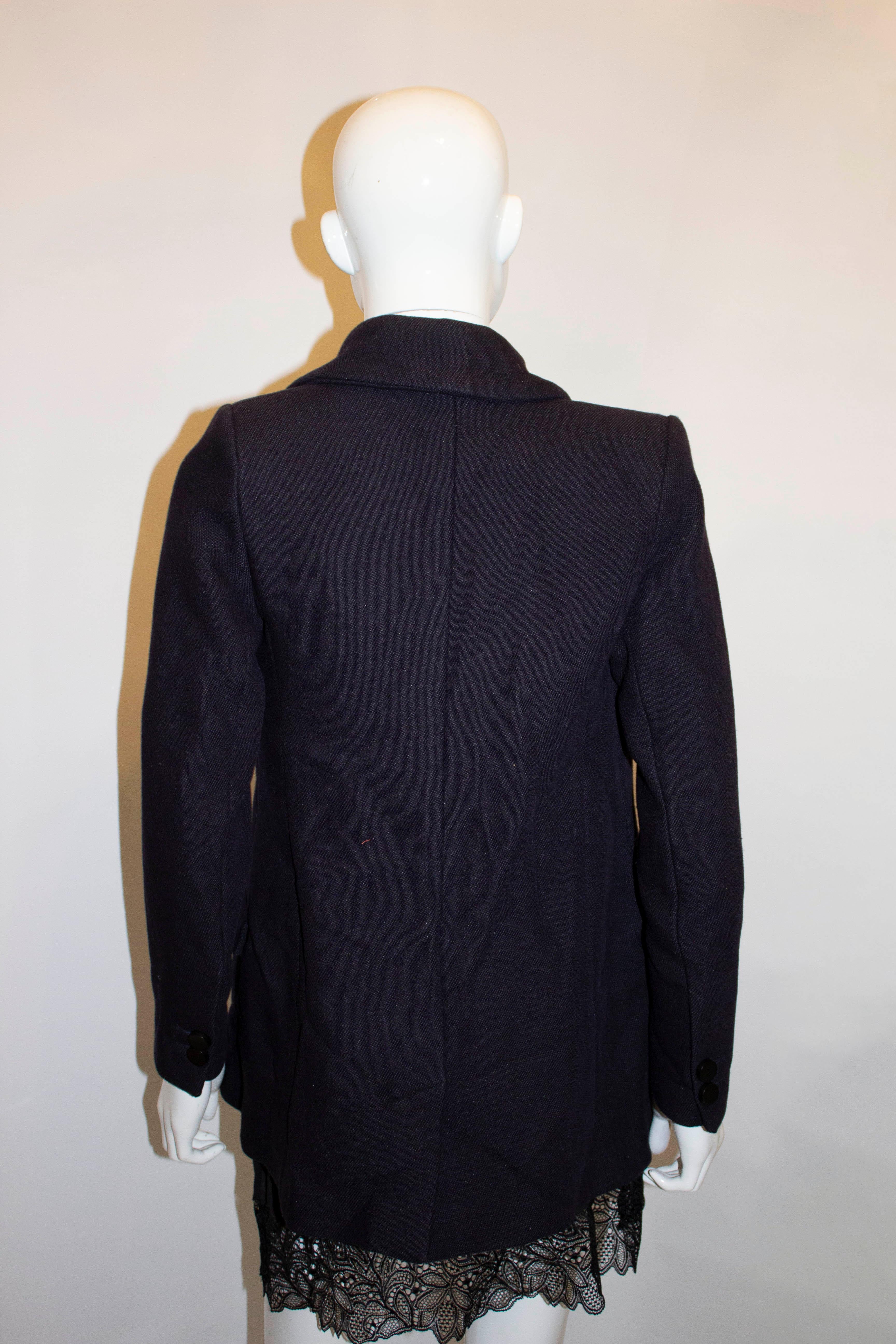 Isabel Marant   Black Wool Jacket In Good Condition For Sale In London, GB