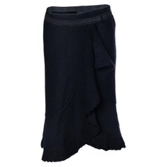 Isabel Marant, Black wool wrap skirt