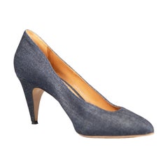 Isabel Marant Blue Denim Pumps Size IT 41