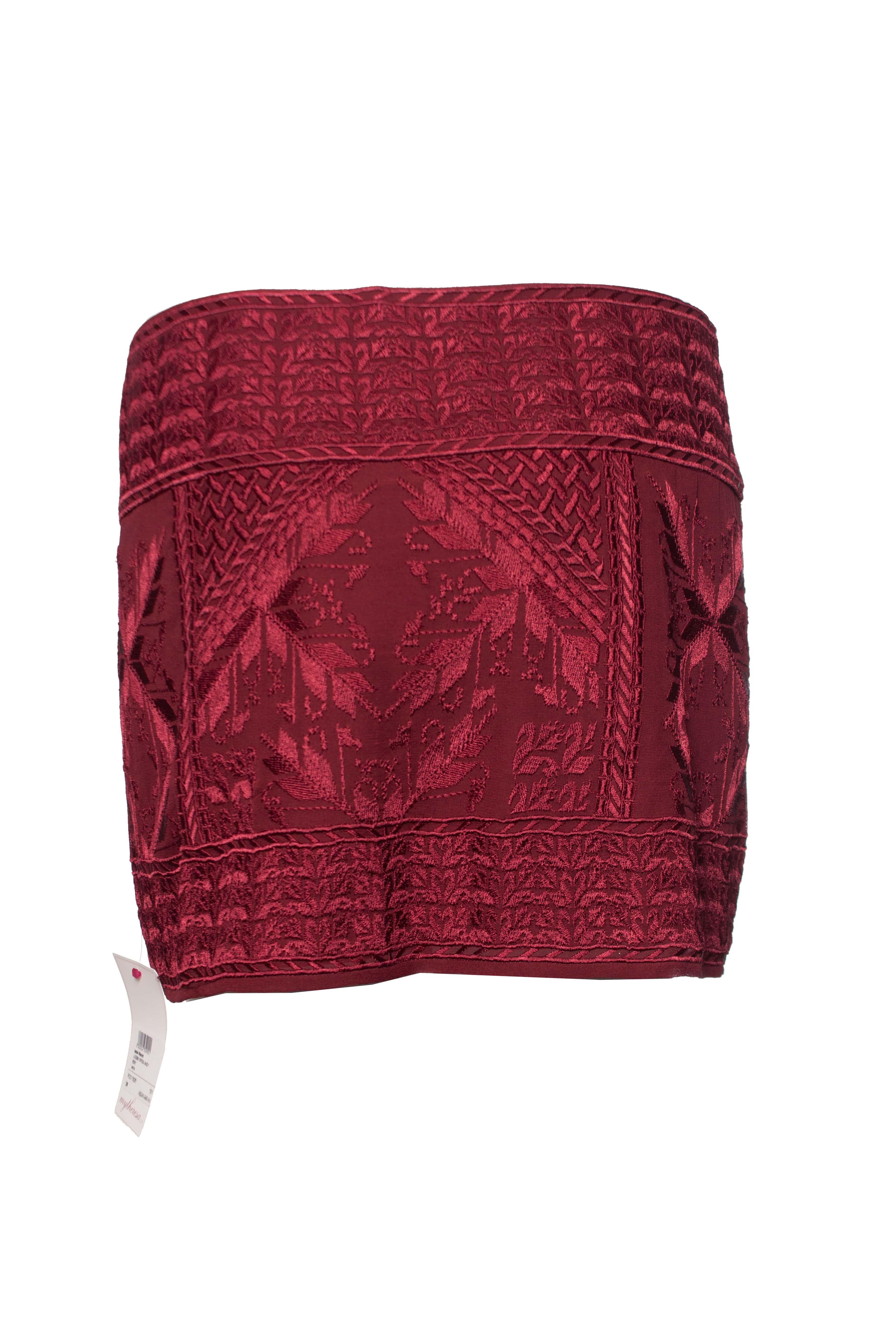 Isabel Marant, Burgundy red andy skirt In New Condition For Sale In AMSTERDAM, NL