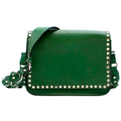 Isabel Marant Calibar Green Shoulder Bag 22cm