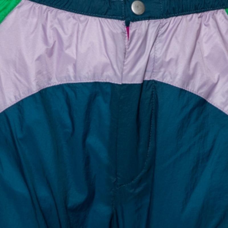 Joggers are also a favored choice for work-from-home or stay-at-home fashion. Get the ultimate comfort you need with this pair of joggers by Isabel Marant. Made from light synthetic fabric, the pair features a color block style, a comfortable