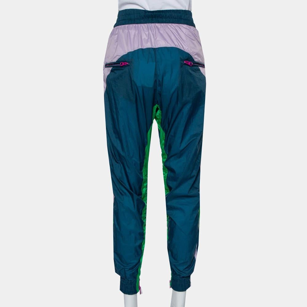 Blue Isabel Marant Color Block Synthetic Raruso Joggers M