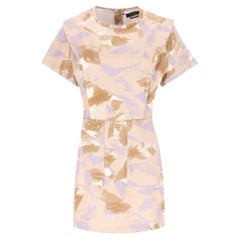 Isabel Marant Cotton-Linen Mini Dress