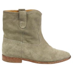 Isabel Marant Crisi Suede Ankle Boots EU 40 UK 7 US 10 