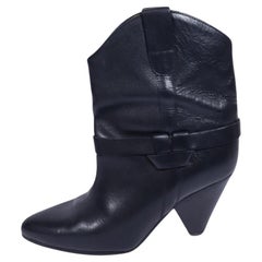 Isabel Marant Deane leather ankle boots Size EU 38