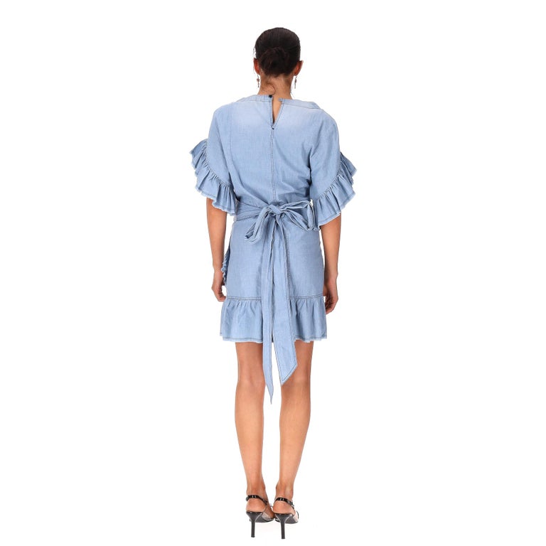 isabel marant denim dress Isabel Marant toile Ines Dress