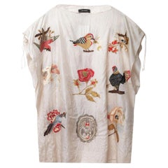 Isabel Marant Embroidered Silk Top