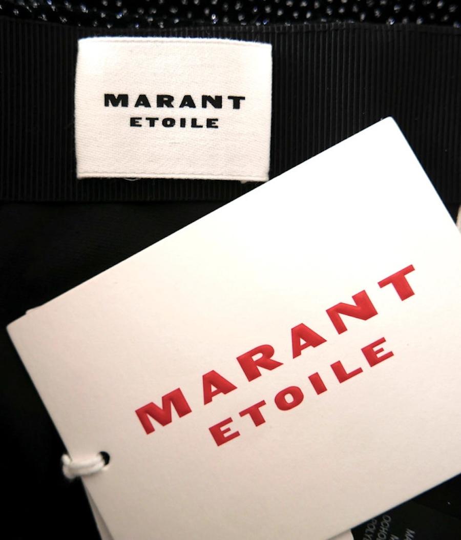 Isabel Marant Etoile Alyssa jupe en velours scintillant Neuf - En vente à London, GB